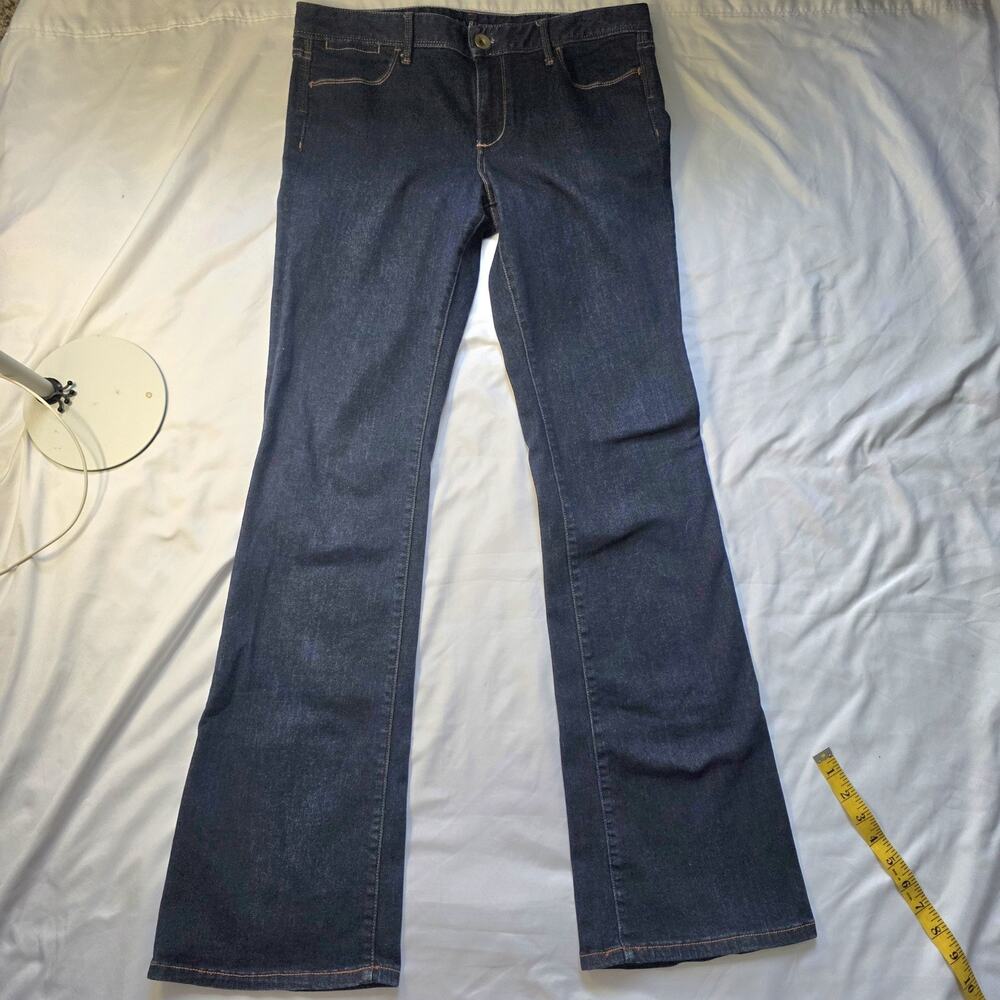Banana Republic Low Rise Bootcut Indigo Jean Pants Blue Denim Women 30 Y2k Farm